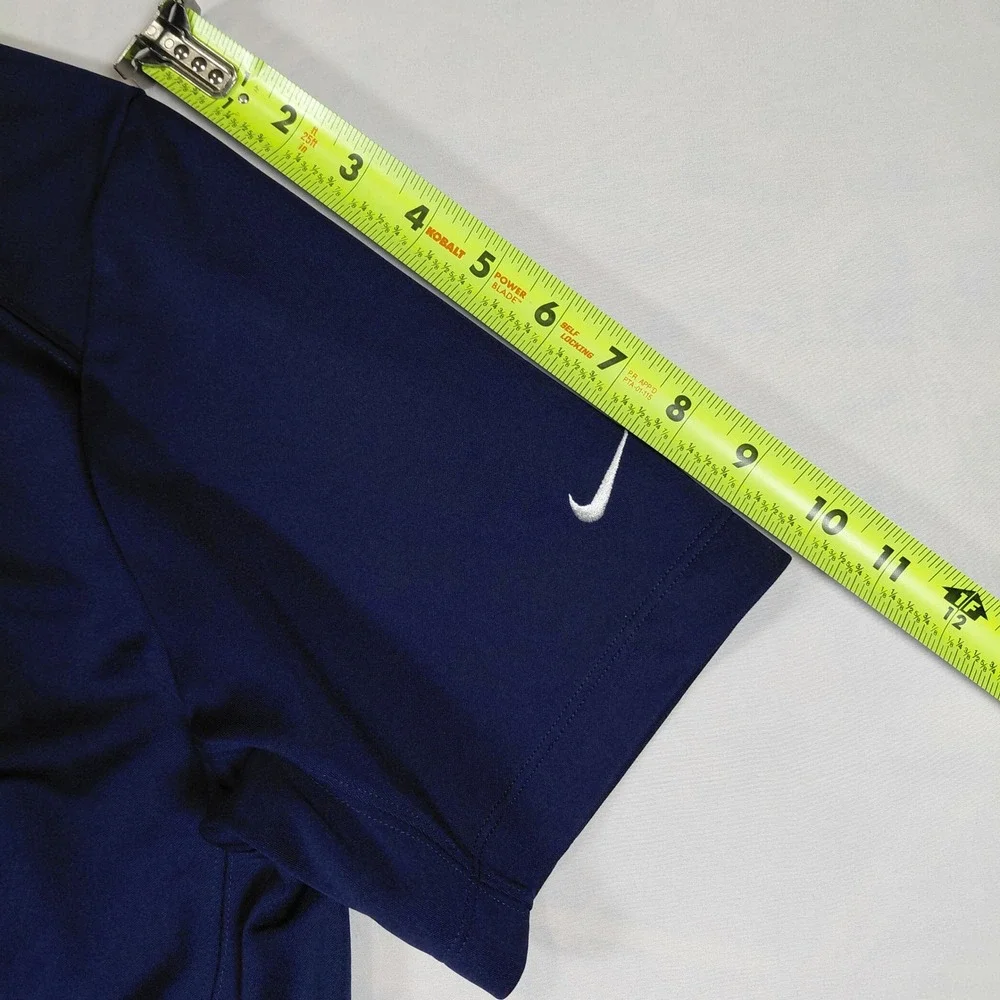 Nike Golf Tour Performance Dri-Fit Polo Shirt Navy Blue The Patriot Mens Large‎